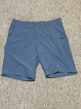 Ascend Mens Trail Active Outdoor Blue Gray Stretch Waistband Waist Size 36